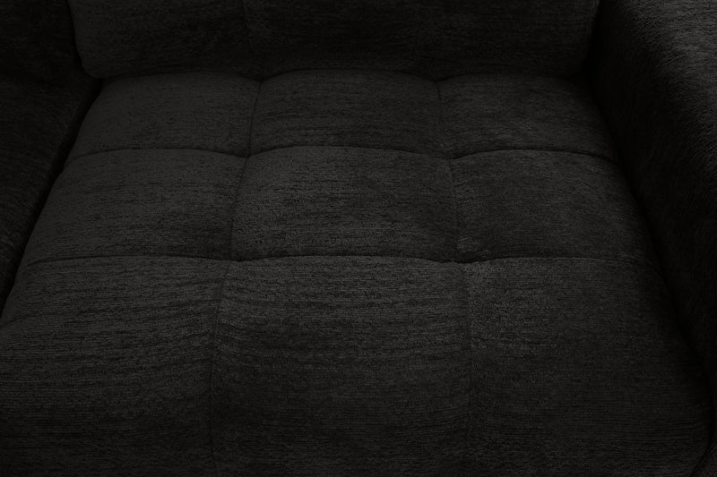 Scott Living Elevate Modular 3-Piece Left-Facing Chenille Fabric Power Reclining Sectional – Ebony