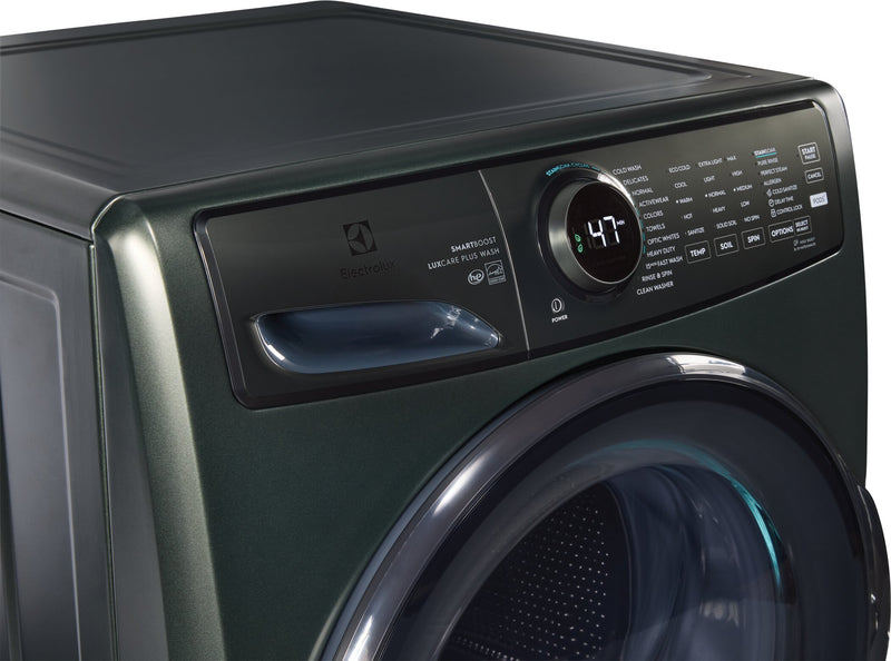 Electrolux 5.2 Cu. Ft. Perfect Steam™ Front-Load Washer and 8 Cu. Ft. Electric Dryer - Alpine Green