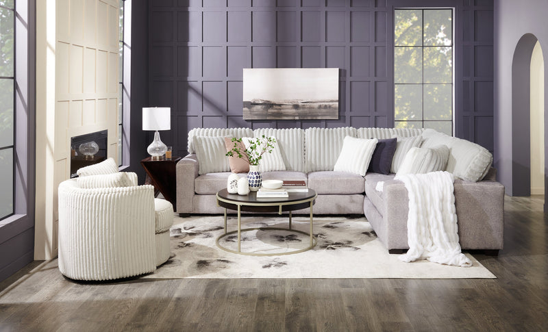 Kort & Co. Elsie 25\" Clear Glass Table Lamp with USB+C port