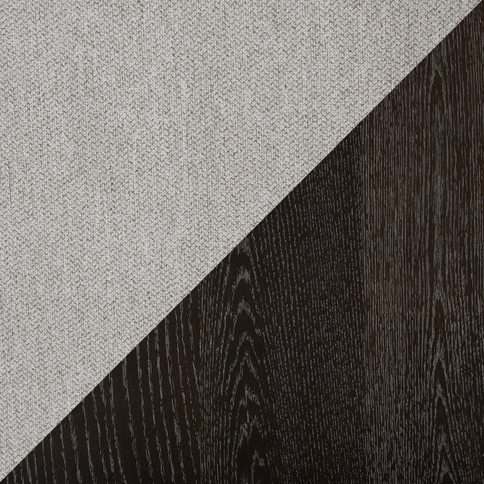 Emery Dining Chair with Polyester Fabric - Grey