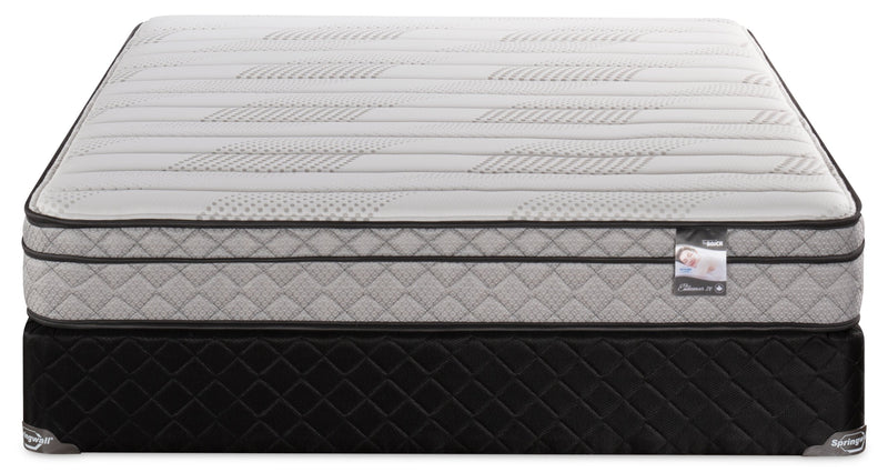 Springwall Enchantment Eurotop Full Mattress Set