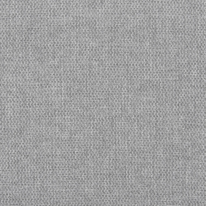 Scott Living Evolve Modular 4-Piece Linen-Look Fabric Sectional with Ottoman and Feather Down Cushions - Grey