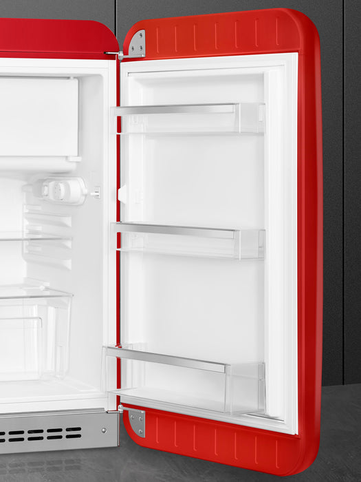 Smeg 4.31 Cu. Ft. Retro Compact Refrigerator - FAB10URRD3