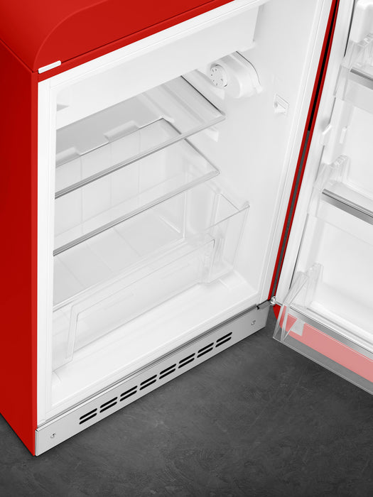 Smeg 4.31 Cu. Ft. Retro Compact Refrigerator - FAB10URRD3