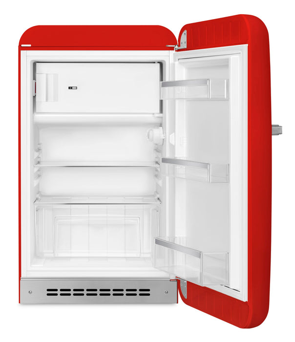 Smeg 4.31 Cu. Ft. Retro Compact Refrigerator - FAB10URRD3