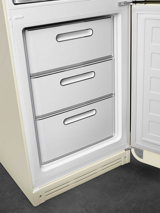 Smeg 11.7 Cu. Ft. Retro Bottom-Freezer Refrigerator - FAB32URCR3
