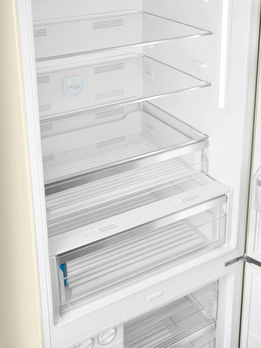 Smeg 18 Cu. Ft. Retro Bottom-Freezer Refrigerator - FAB38URCR