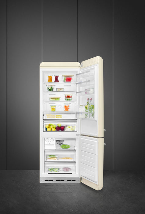 Smeg 18 Cu. Ft. Retro Bottom-Freezer Refrigerator - FAB38URCR