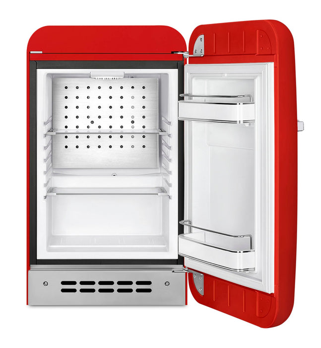 Smeg 1.5 Cu. Ft. Retro Compact Refrigerator - FAB5URRD3