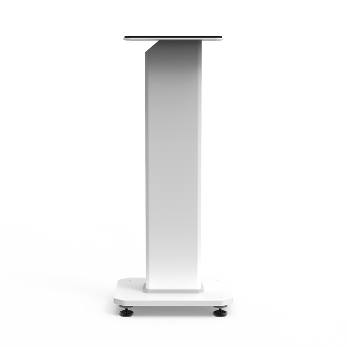 Kanto SX26 26\" Fillable Speaker Stands with Isolation Feet and Fillable Channel - Pair, White