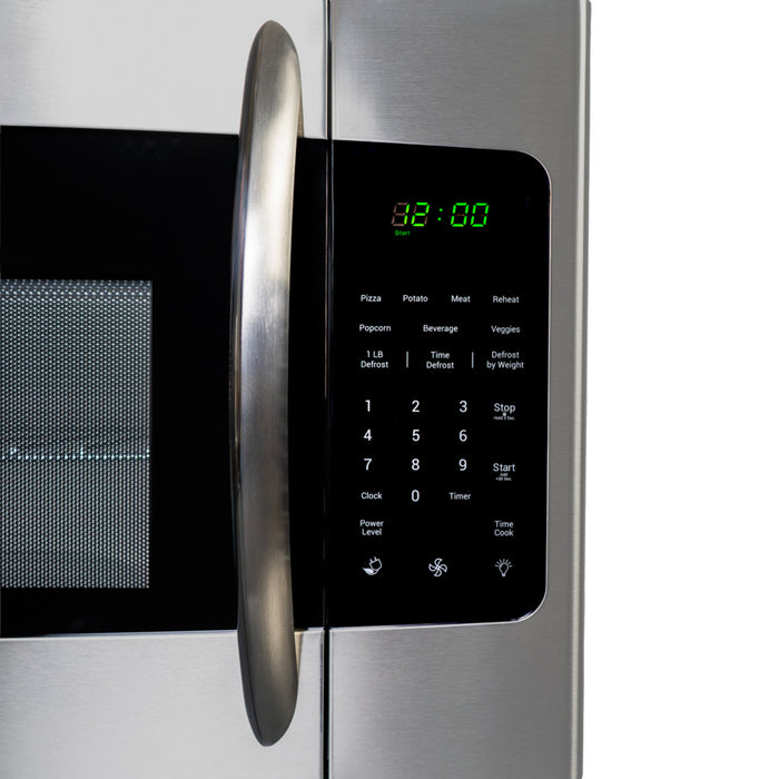 Danby 29.81\" 1.6 Cu. Ft. Over The Range Microwave Oven - Stainless Steel - DOM16A2SSDB