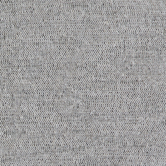Fusion Modular 41.73\" Silver Grey Chenille Fabric Corner Chair with Removable Back Feather Down Cushion