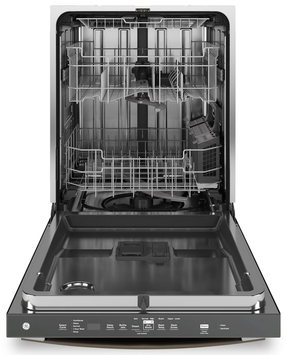 GE Top-Control Dishwasher with Sanitize Cycle - GDT670SMVES