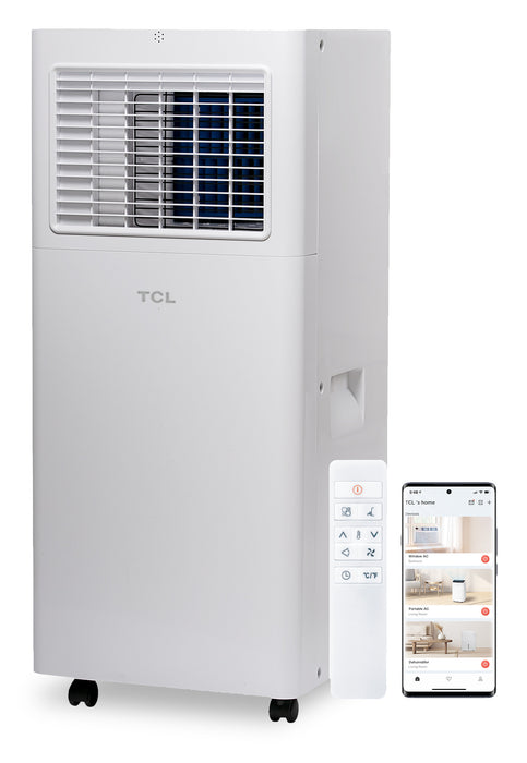 TCL 8,500 BTU Portable Smart Air Conditioner - H5P44W-CA