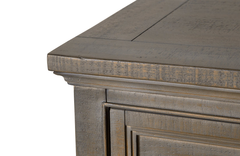 Hanson 50” Traditional Pine Lift Top Coffee Table with Storage and Casters - Dovetail Grey