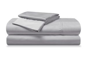 BEDGEAR Hyper-Cotton™ 4-Piece King Split Head Sheet Set - Light Grey