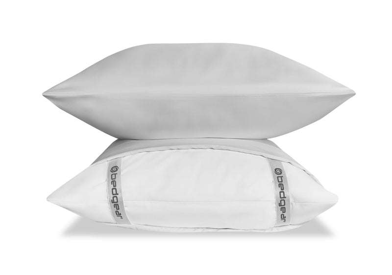 BEDGEAR Hyper-Cotton™ 4-Piece King Split Head Sheet Set - Light Grey