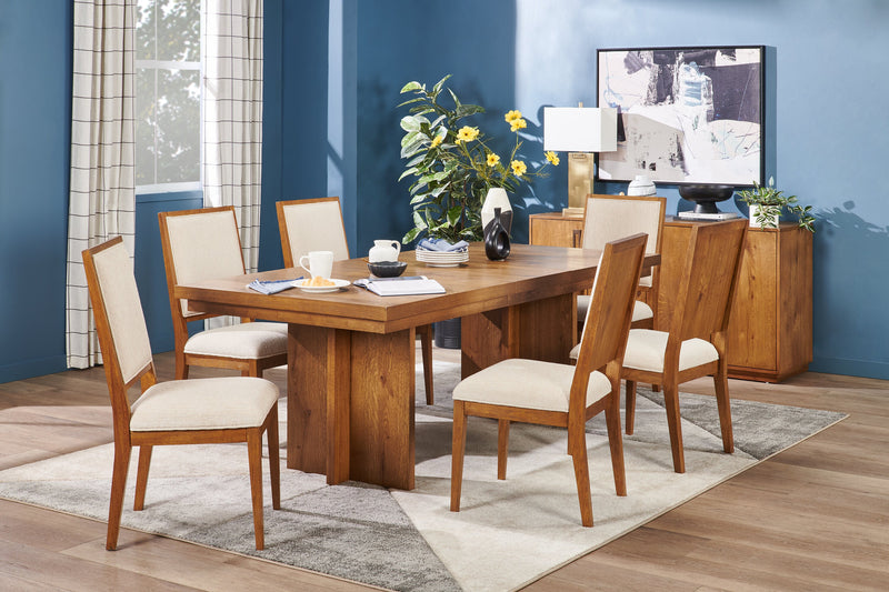 Scott Living Henri Dining Sever with Storage, Wood, 60\"W - Brown