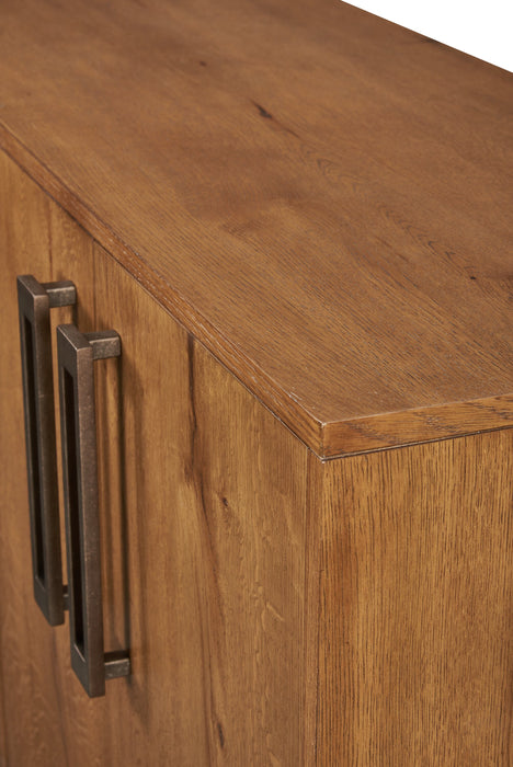 Scott Living Henri Dining Sever with Storage, Wood, 60\"W - Brown