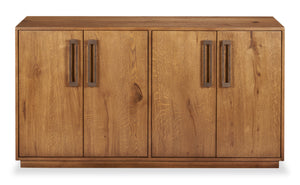 Scott Living Henri Dining Sever with Storage, Wood, 60