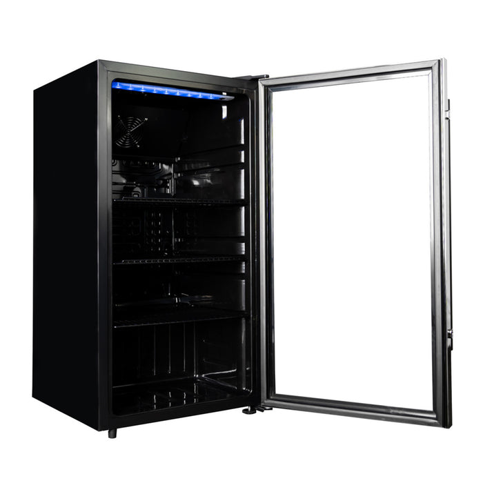 Danby 17.5\" 3.1 Cu. Ft. Free-Standing Beverage Center - Stainless Steel - DBC117A2BSSDD-6