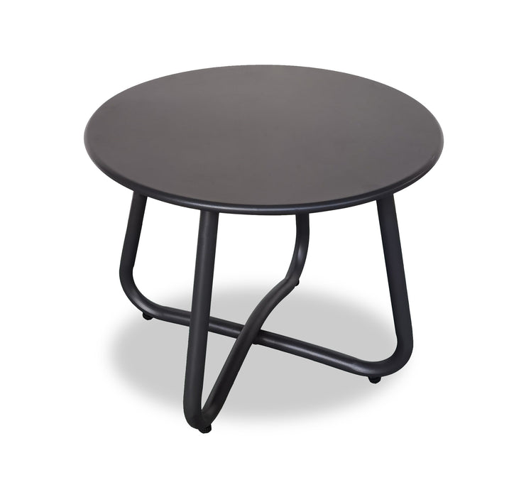 Kort & Co. Ibiza 6-Piece Outdoor Patio Sectional with 4-Piece Sectional & 2 Tables - Hand-Woven Resin Wicker, UV & Weather Resistant - Dark Grey/Natural/Green