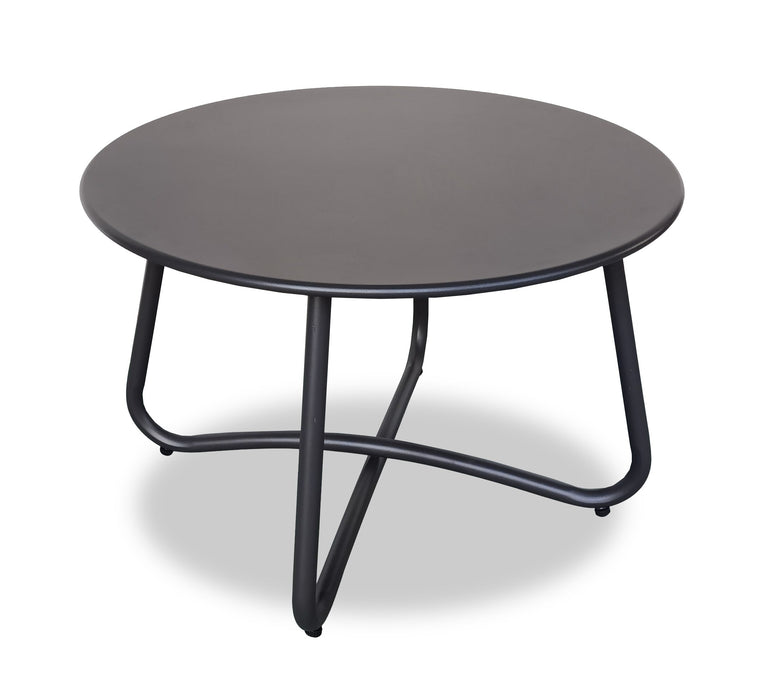 Kort & Co. Ibiza 6-Piece Outdoor Patio Sectional with 4-Piece Sectional & 2 Tables - Hand-Woven Resin Wicker, UV & Weather Resistant - Dark Grey/Natural/Green