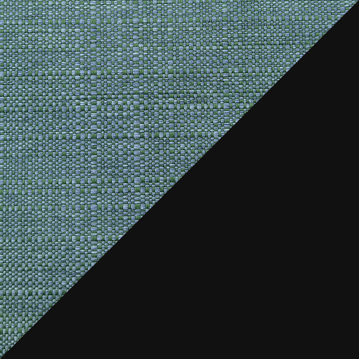 Kort & Co. Ibiza 6-Piece Outdoor Patio Sectional with 4-Piece Sectional & 2 Tables - Hand-Woven Resin Wicker, UV & Weather Resistant - Dark Grey/Natural/Green