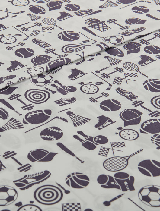 Joey 4-Piece Full Cotton Sheet Set