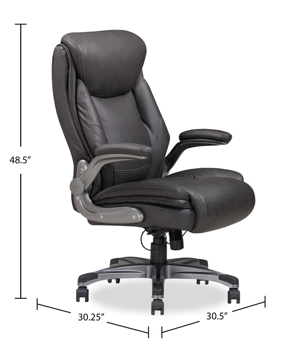 Sealy® Jonas 30.5” Adjustable Gaming Office Chair – Grey