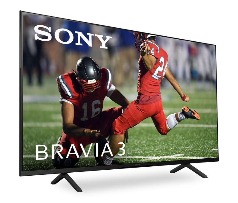 SONY 50\" Bravia 3 LED 4K UHD Smart Google TV (K50S30) - 2024 Model