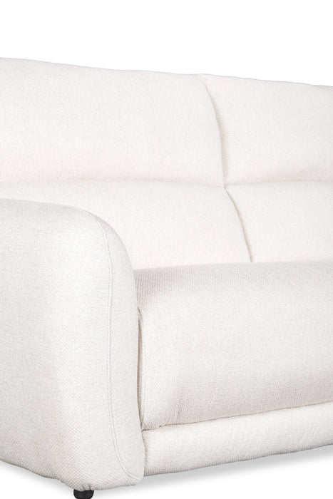Cindy Crawford Home Kailyn 92\" Fabric Power Reclining Sofa with Power Headrests - Beige 