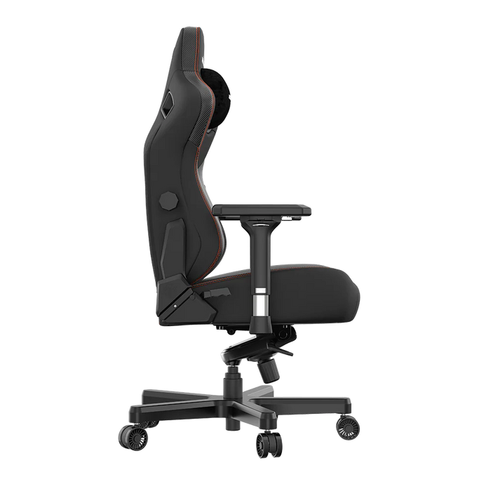 Anda Seat Kaiser 3 XL Ergonomic Genuine Leather Gaming Chair - Black