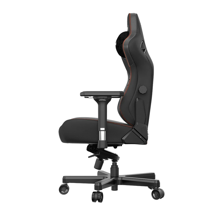 Anda Seat Kaiser 3 XL Ergonomic Genuine Leather Gaming Chair - Black