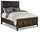 ["Kane Platform Storage Bed with Headboard & Frame, Vegan Leather, Brown - Queen Size"]