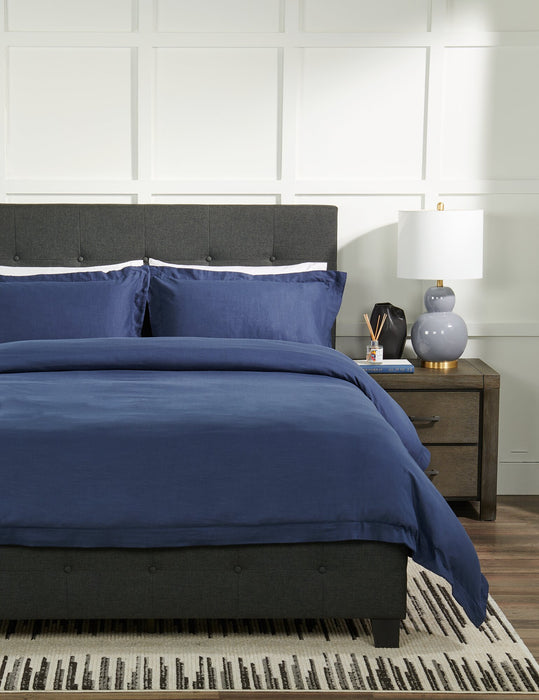 Kort & Co. Indigo 3-Piece King Duvet Cover Set