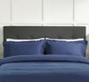 Kort & Co. Indigo 3-Piece Queen Duvet Cover Set - Navy