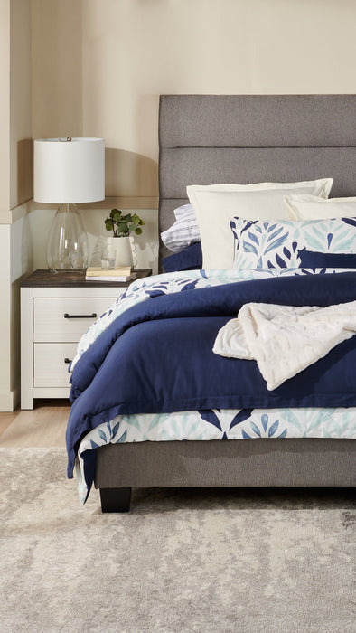 Kort & Co. Indigo 3-Piece Queen Duvet Cover Set - Navy
