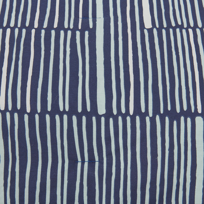 Kort & Co. Lines 4-Piece King Comforter Set - Blue