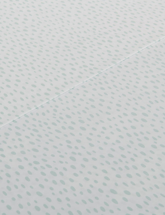 Kort & Co. Mark 4-Piece Queen Sheet Set - Blue and White