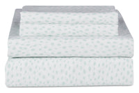 Kort & Co. Mark 4-Piece King Sheet Set - Blue and White 