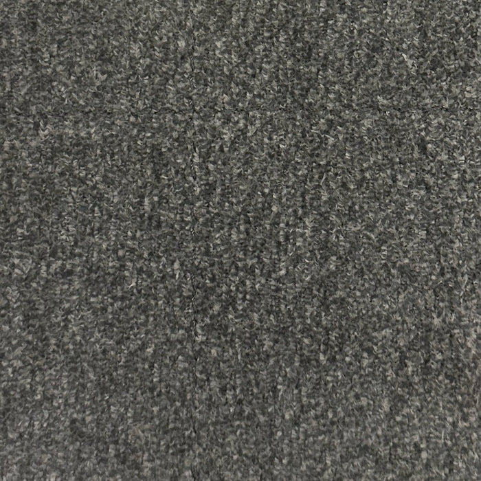 Made in Canada Legend 3-Piece Chenille Fabric Sleeper Sectional with Two Storage Chaises - Pewter Brown