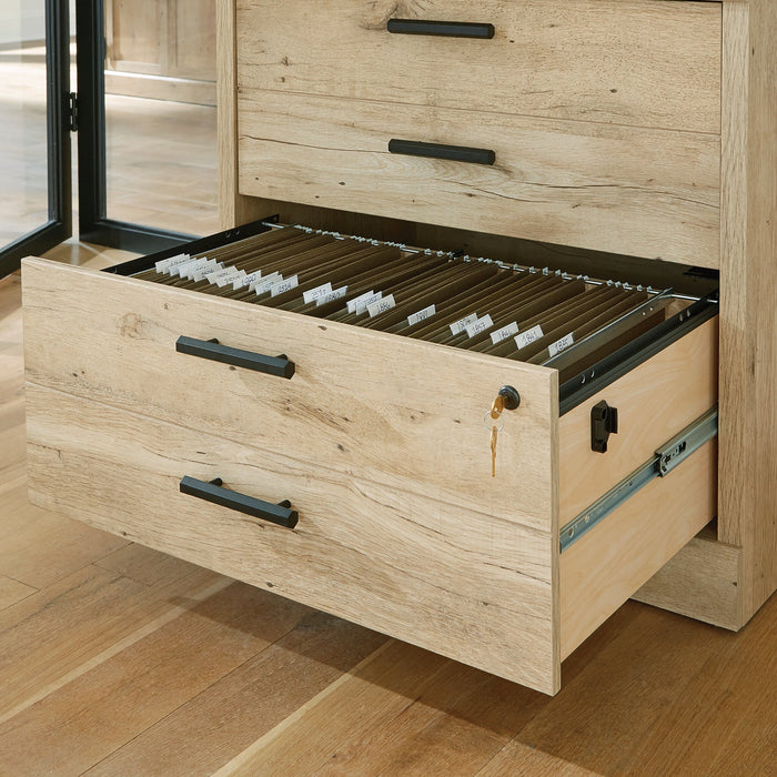 Mason Peak 31.26\" Commercial Grade 2-Drawer Lateral Filing Cabinet - Prime Oak