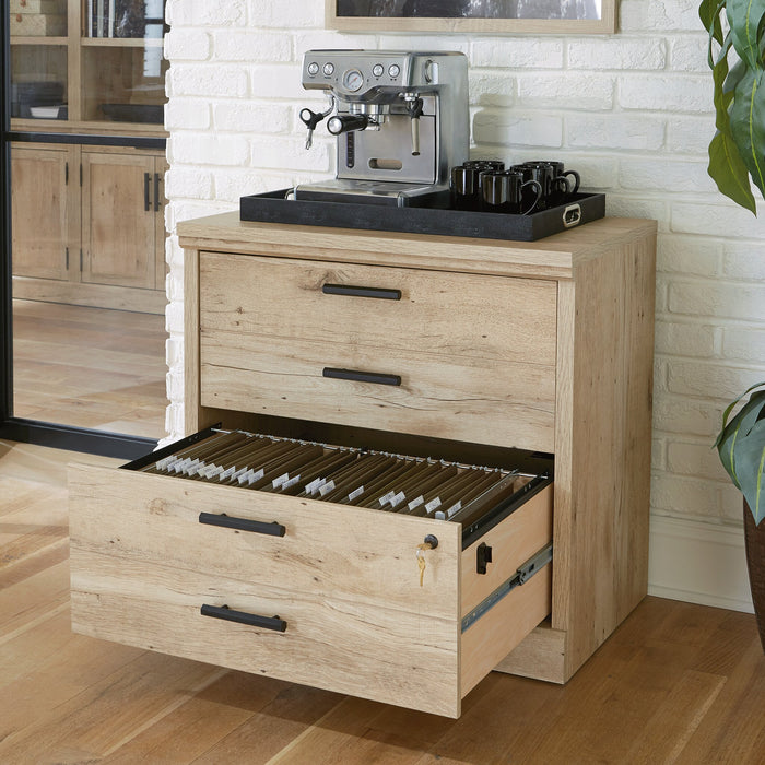 Mason Peak 31.26\" Commercial Grade 2-Drawer Lateral Filing Cabinet - Prime Oak