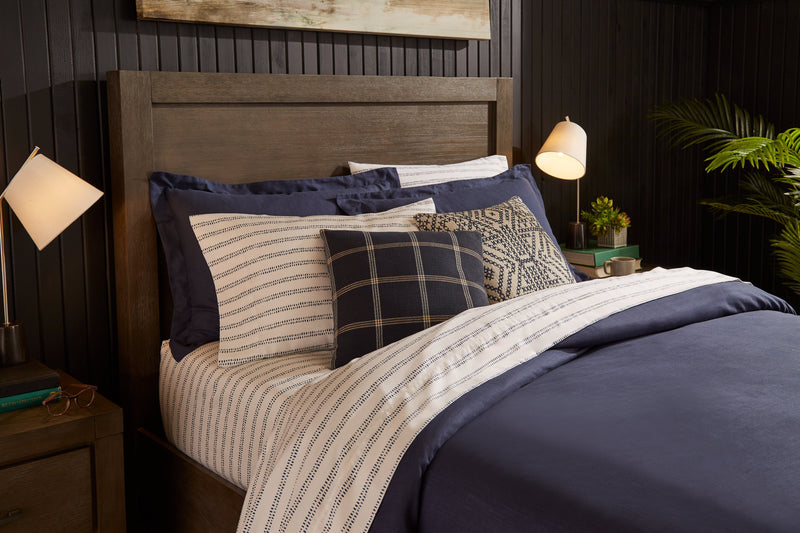 Storm Brushed Steel with Black Marble Base 3-Piece Set, Floor and Two Table Lamps