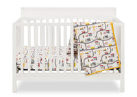 Milo 3-Piece Crib Bedding Set - Yellow 
