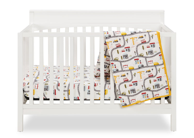 Milo 3-Piece Crib Bedding Set - Yellow