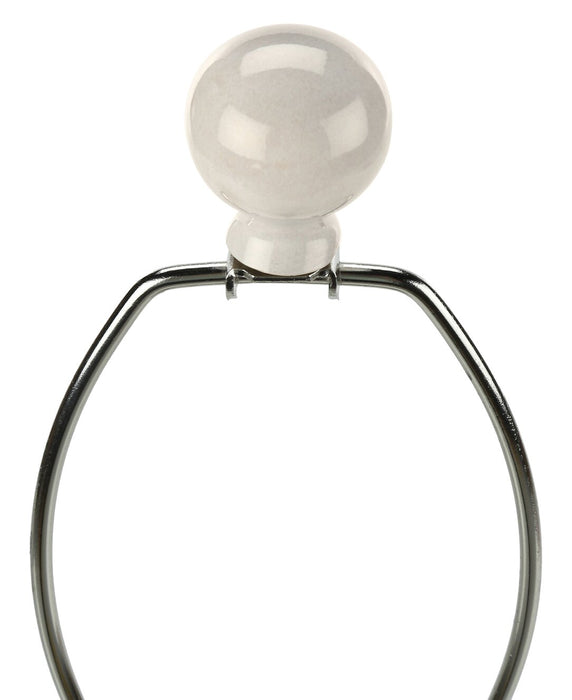 33\" Cream Ceramic Table Lamp