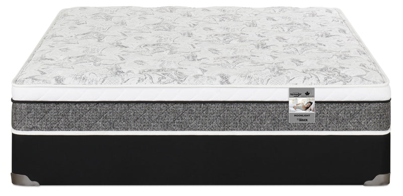 Springwall Moonlight Eurotop Plush Twin Mattress Set