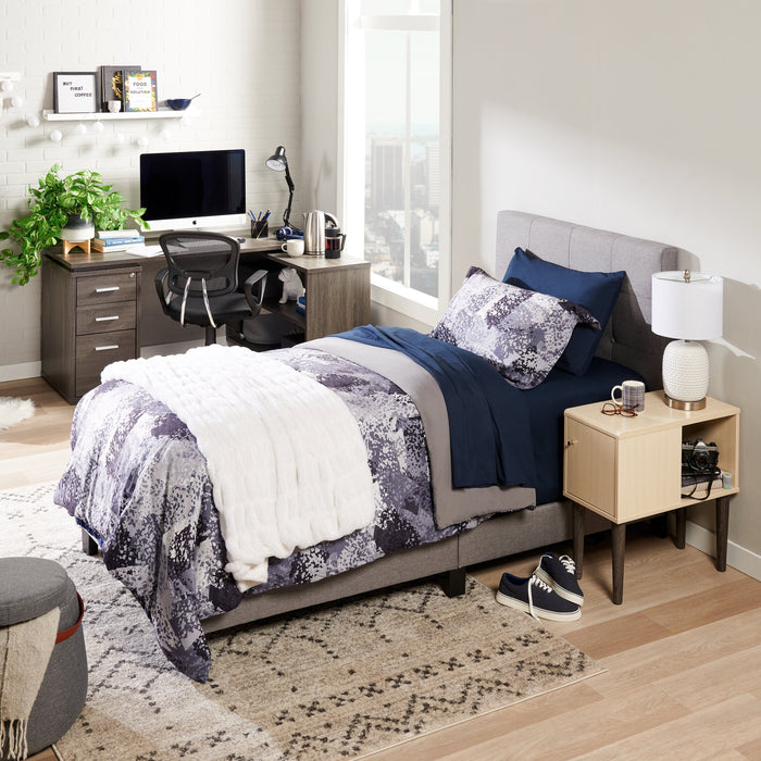 Masterguard® Ultra Advanced 3-Piece Twin Sheet Set - Navy